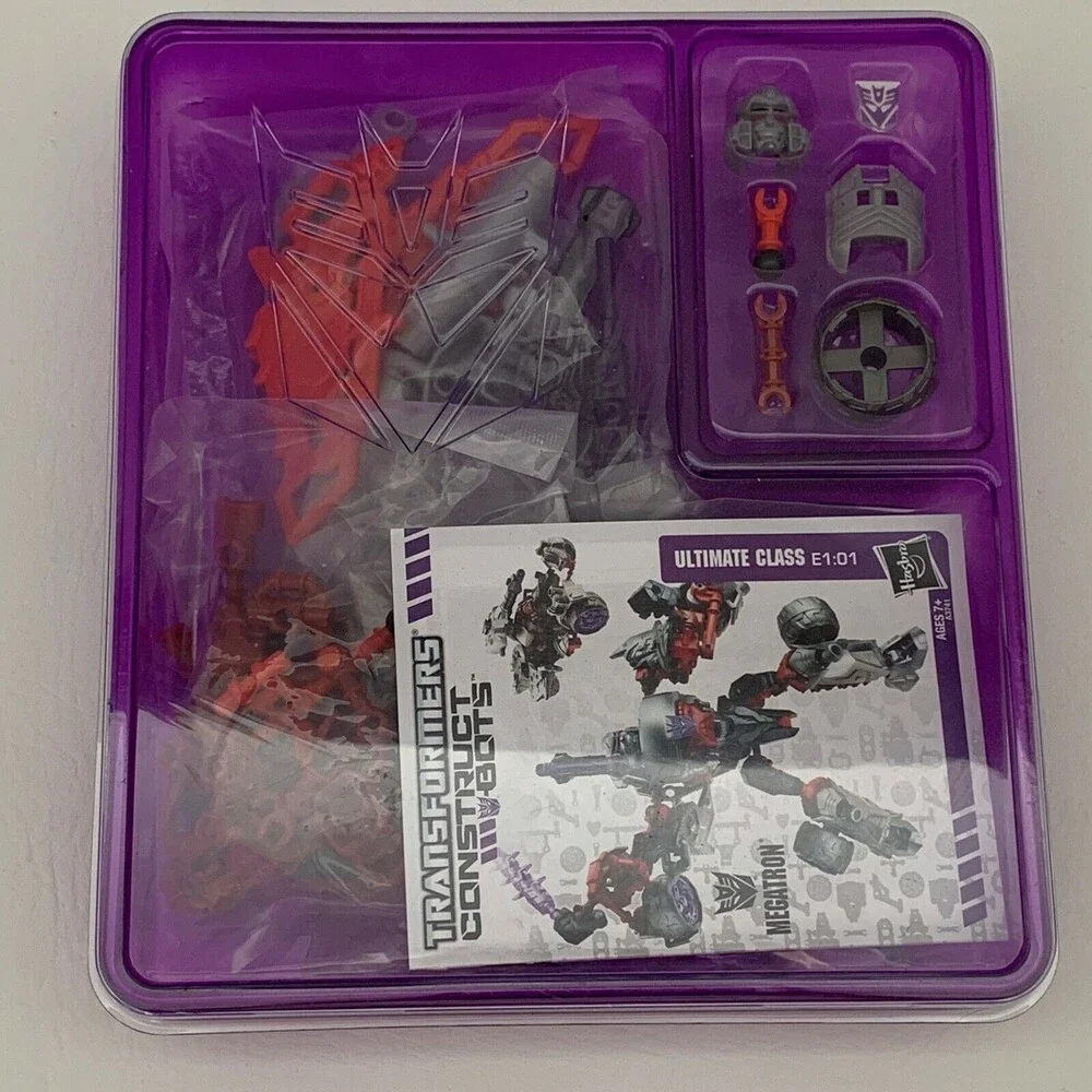 Hasbro‎ Transformers Megatron Construct Bots Ultimate Class E1:01 NIP Complete!